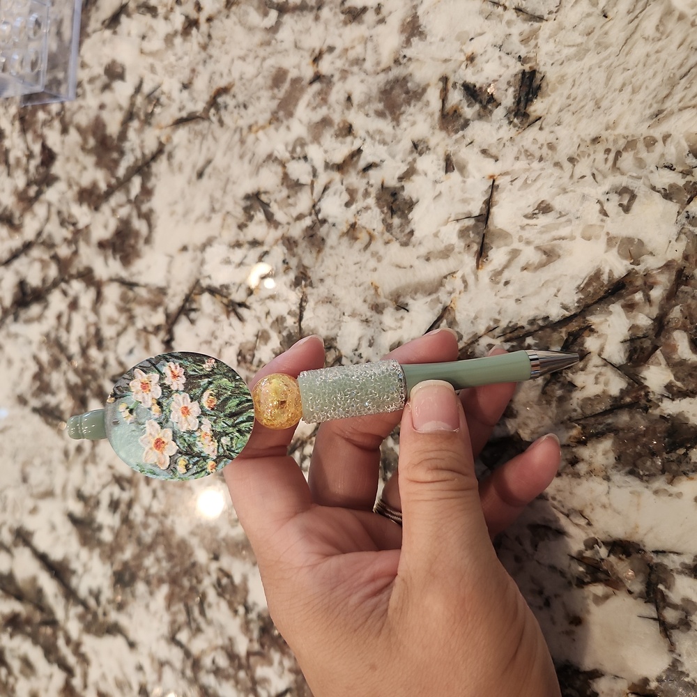 Handmade beaded pen